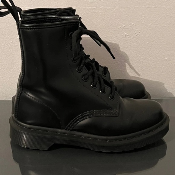 1460 Mono Black Dr. Marten Boots - Picture 2 of 7